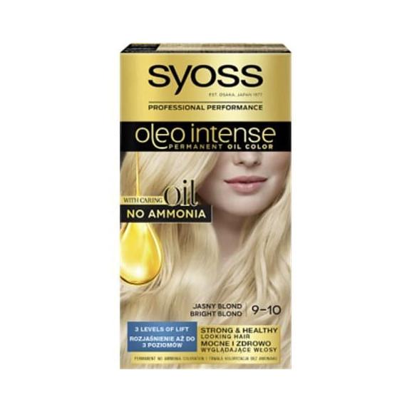 Farba do włosów Syoss Oleo Intense, Jasny Blond 9-10, 1 szt. - zdjęcie produktu