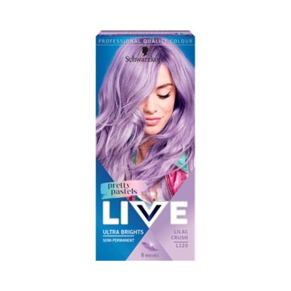 Farba do włosów Schwarzkopf Live, Lilac Crush L120, 1 szt. - zdjęcie produktu