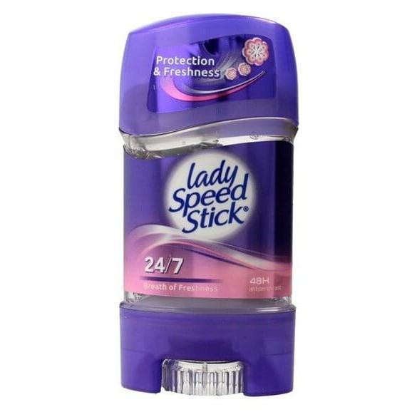 Lady Speed Stick, Breath of Freshness, antyperspirant w żelu dla kobiet, 65 g - zdjęcie produktu