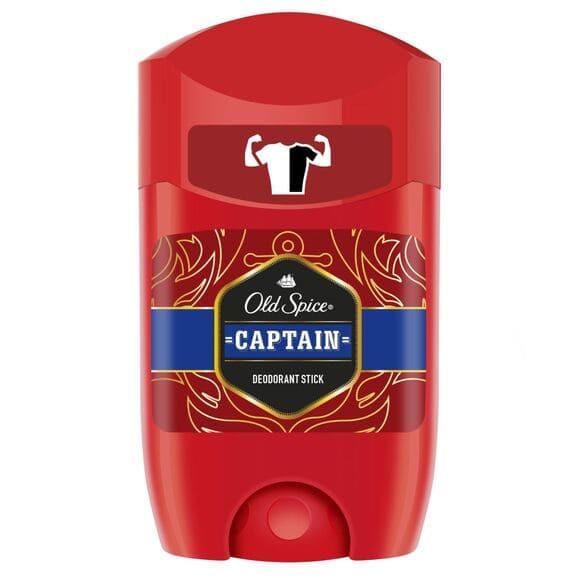 Old Spice, Deo Captain, antyperspirant w sztyfcie dla mężczyzn, 50 g - zdjęcie produktu
