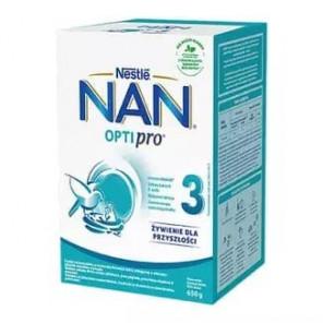 Nestle NAN Optipro 3, mleko modyfikowane Junior dla dzieci po 1 roku, proszek, 650 g - zdjęcie produktu
