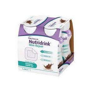 Nutridrink Skin Repair, preparat odżywczy, smak czekoladowy, 4 x 200 ml - zdjęcie produktu