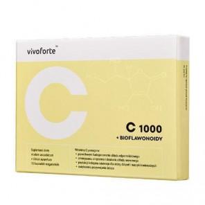 VivoForte Witamina C 1000 mg + bioflawonoidy, kapsułki, 10 szt. - zdjęcie produktu