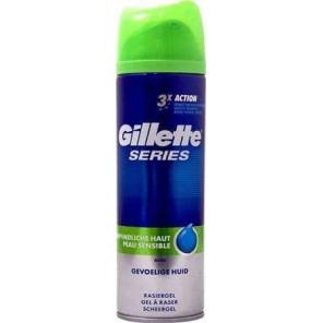 Gillette Series Sensitive, Żel Do Golenia, 200 ml