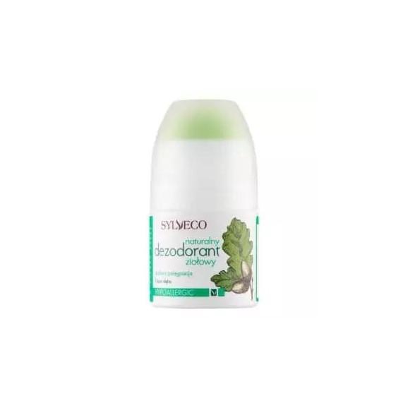 Sylveco, dezodorant naturalny ziołowy, roll-on, 50 ml - zdjęcie produktu