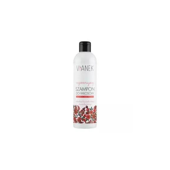 Vianek, regenerujący szampon do włosów ciemnych i farbowanych, 300 ml - zdjęcie produktu