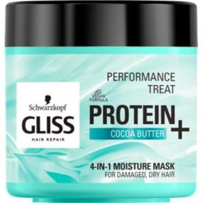 Gliss Kur Protein+ Maska 4w1, nawilżająca, 400 ml - zdjęcie produktu
