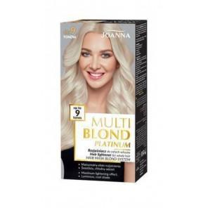 Joanna Multi Blond Platinum, rozjaśniacz do całych włosów, 9 tonów, 1 szt. - zdjęcie produktu