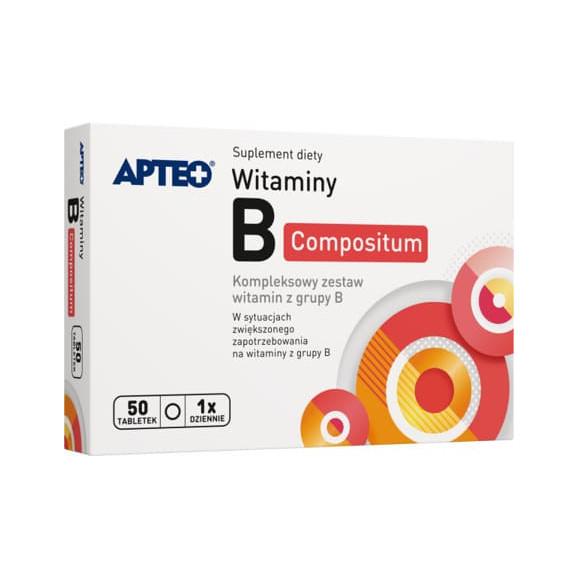 Vitaminum B compositum APTEO, 50 szt. - zdjęcie produktu