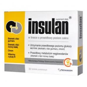 Insulan, tabletki powlekane, 30 szt. - zdjęcie produktu