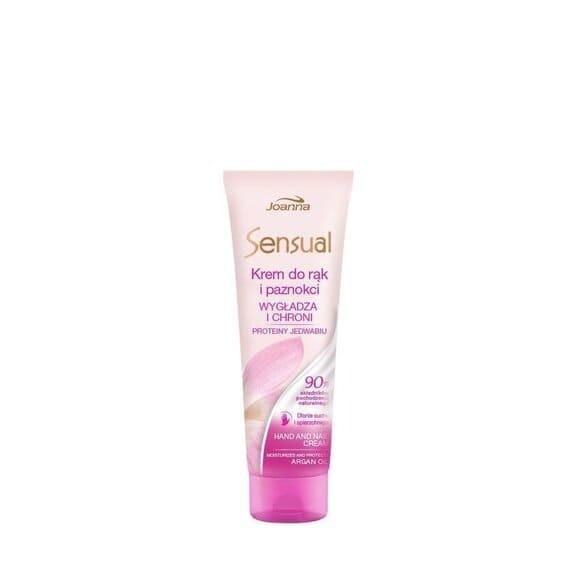 Joanna Sensual, krem do rąk z proteinami jedwabiu, 100 g - zdjęcie produktu