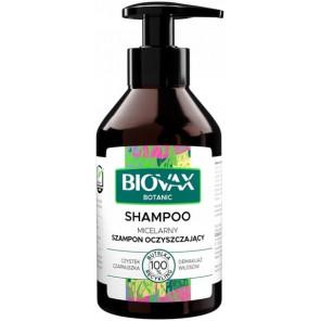 Biovax Botanic, szampon micelarny oczyszczający z czarnuszką i czystkiem, 200 ml - zdjęcie produktu