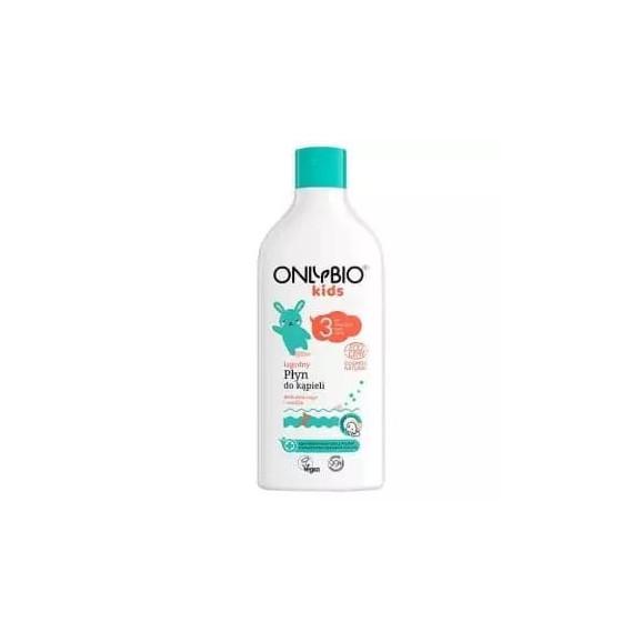 OnlyBio Kids, łagodny płyn do kąpieli dla dzieci od 3 lat, 500 ml - zdjęcie produktu
