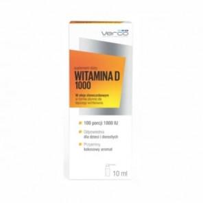 Verco, witamina D 1000, aerozol, 10 ml - zdjęcie produktu
