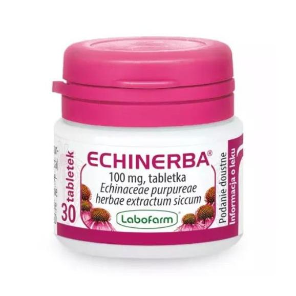 Echinerba, tabletki wspomagające odporność, Labofarm, 30 szt. - zdjęcie produktu