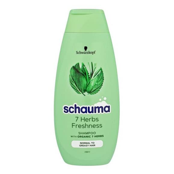 Schauma 7 Herbs Freshness, szampon do włosów przetłuszczających się, 400 ml - zdjęcie produktu