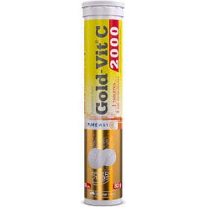 Olimp, Gold-Vit C, 2000 mg, smak cytrynowy, 20 tabl. musujących - zdjęcie produktu