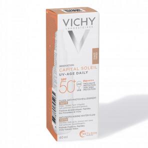 Vichy Capital Soleil, fluid UV Age, SPF 50, 40 ml - zdjęcie produktu