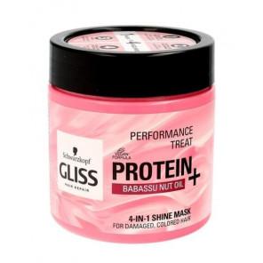 Gliss Hair Repair Protein+, maska do włosów 4w1, nabłyszczająca, 400 ml - zdjęcie produktu