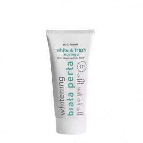 Biała Perła White&Fresh Moringa, pasta do zębów, 30 ml - zdjęcie produktu