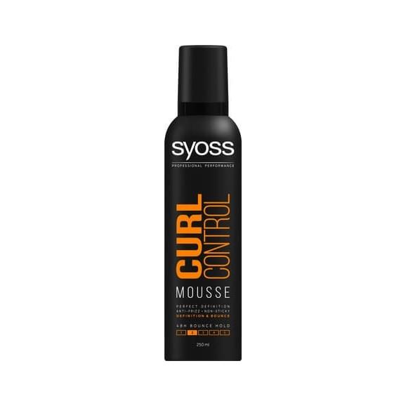 Syoss Curl Control Mousse, pianka do włosów kręconych, 250 ml - zdjęcie produktu