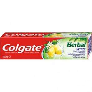 Colgate Herbal White z olejkiem cytrynowym, pasta do zębów z fluorem, 100 ml - zdjęcie produktu