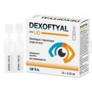Dexoftyal UD, krople do oczu, 0,35 ml, 10 pojemników jednodawkowych. - zdjęcie produktu