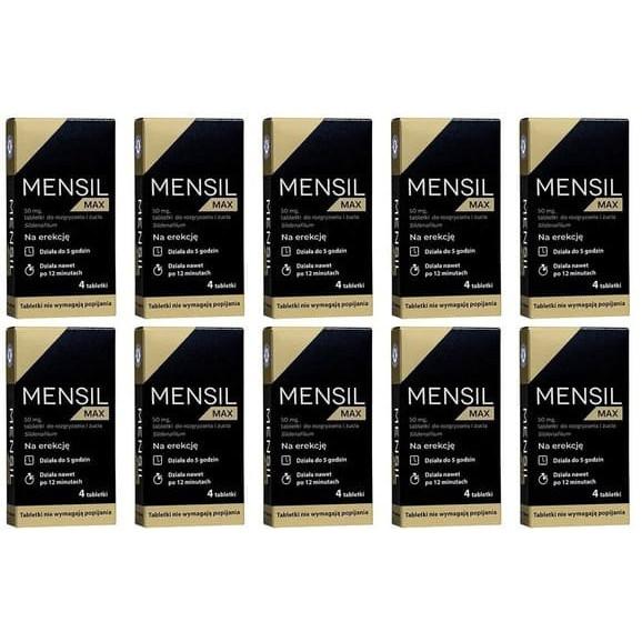 Mensil Max 50 mg, tabletki do żucia, 40 szt. - zdjęcie produktu