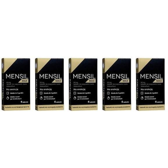 Mensil Max 50 mg, tabletki do żucia, 20 szt. - zdjęcie produktu