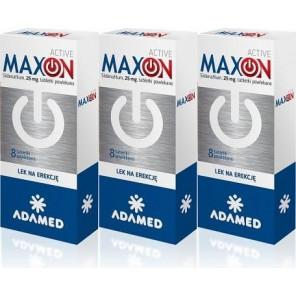 Maxon Active, 25 mg, tabletki powlekane, 24 szt. - zdjęcie produktu