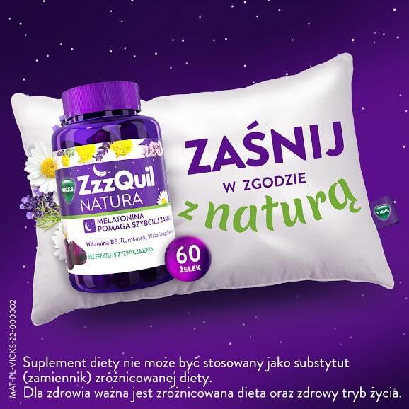 ZzzQuil Natura, żelki z melatoniną, 30 szt. ZzzQuil Natura, żelki z melatoniną, 30 szt. - zdjęcie produktu