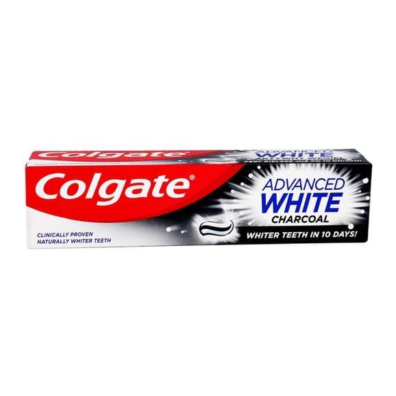 Colgate Advanced White Charcoal, pasta do zębów z węglem aktywnym, 100 ml - zdjęcie produktu
