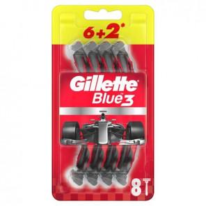 Maszynka jednorazowa Gillette Blue 3 Nitro, 8 szt., 1 opakowanie - zdjęcie produktu