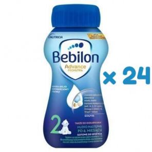 Bebilon 2 Pronutra-Advance, mleko następne po 6 miesiącu, płyn, 200 ml, 24 szt. - zdjęcie produktu
