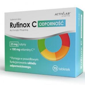 Rutinox C witamina odporność rutyna, tabletki, 75 szt. - zdjęcie produktu