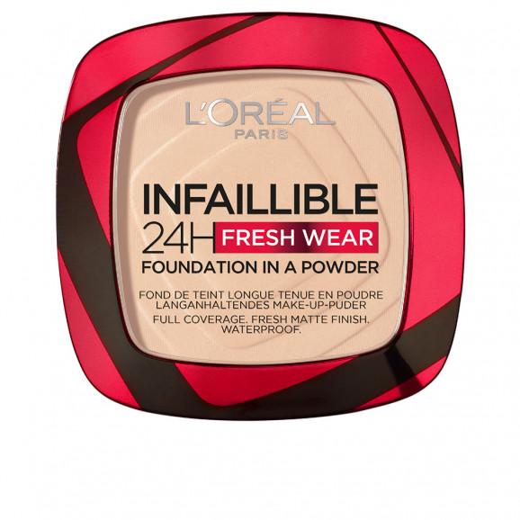 L’Oréal Paris Infaillible Fresh Wear 24h podkład w pudrze, 120 VANILLA, 9 g - zdjęcie produktu