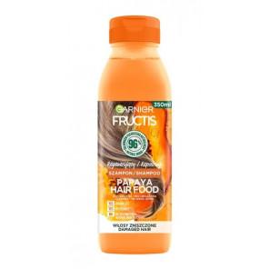 Szampon do włosów Garnier Fructis Papaya Hair Food, regenerujący, 350 ml - zdjęcie produktu