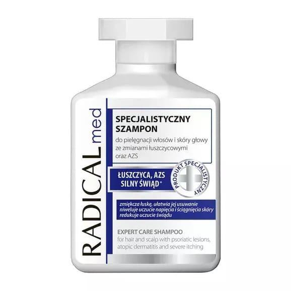 Radical Med, szampon specjalistyczny do włosów i skóry głowy ze zmianami łuszczycowymi oraz AZS, 300 ml - zdjęcie produktu