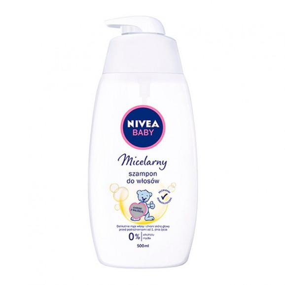 Nivea Baby Micelarny szampon do włosów, 500 ml - zdjęcie produktu