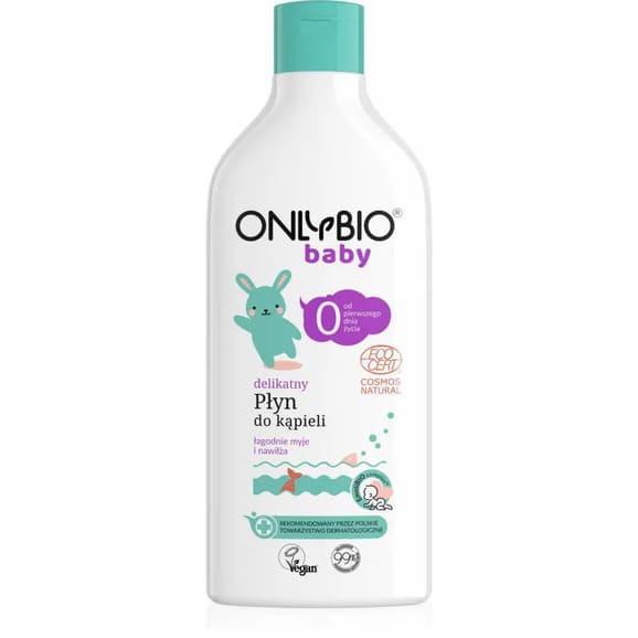  OnlyBio Baby, delikatny płyn do kąpieli dla dzieci od pierwszych dni, 500 ml - zdjęcie produktu