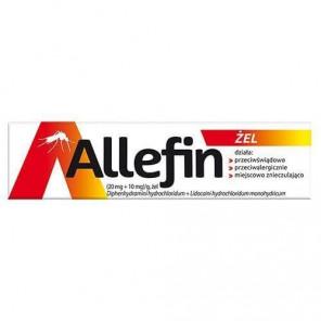 Allefin, (20 mg + 10 mg)/g, żel, 30 g - zdjęcie produktu
