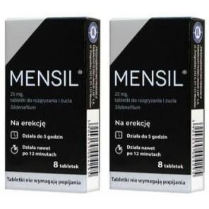 Mensil, 25 mg, tabletki do rozgryzania, żucia, 16 szt. - zdjęcie produktu