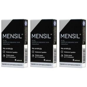 Mensil, 25 mg, tabletki do rozgryzania, żucia, 24 szt. - zdjęcie produktu