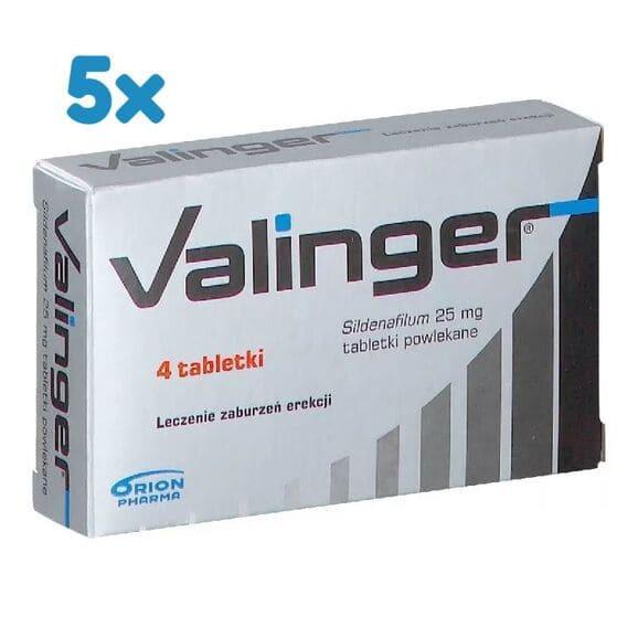 Valinger, 25 mg, tabletki powlekane, 20 szt. - zdjęcie produktu