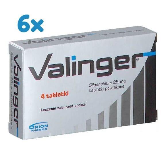 Valinger, 25 mg, tabletki powlekane, 24 szt. - zdjęcie produktu