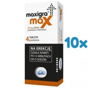 Maxigra Max, 50 mg, tabletki powlekane, 40 szt. - zdjęcie produktu