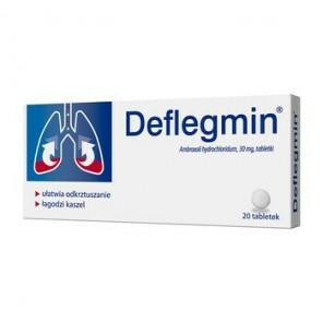 Deflegmin, 30 mg, tabletki, 20 szt. - zdjęcie produktu