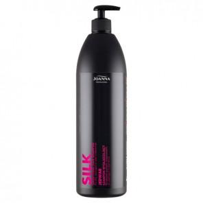 Joanna Professional Silk, szampon wygładzający z jedwabiem, 1000 ml - zdjęcie produktu