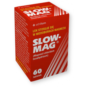 Slow-Mag, tabletki dojelitowe, 60 szt - zdjęcie produktu