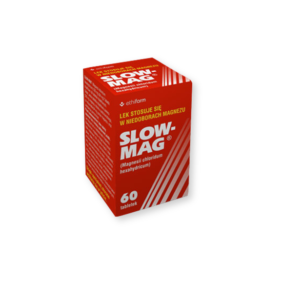 Slow-Mag, tabletki dojelitowe, 60 szt - zdjęcie produktu